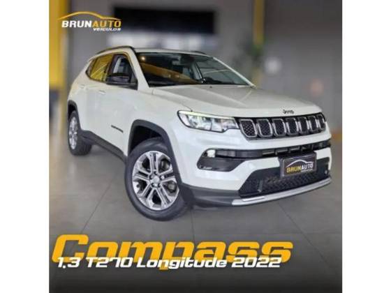 JEEP COMPASS 1.3 T270 TURBO FLEX LONGITUDE AT6 JEEP COMPASS 1.3 T270 TURBO FLEX LONGITUDE AT6